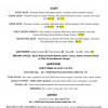 Dinner Menu Misfits Dine and Drink