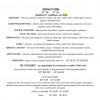 Dinner Menu Misfits Dine and Drink
